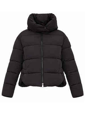 Piumino Giza Pinko in tela tecnica cre^pe nero in DONNA