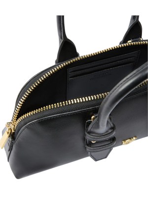 Borsa bowling Pinko Escape Bag in pelle nera in DONNA