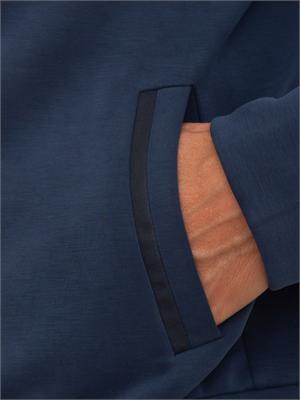 Felpa Aiace Galassi in tessuto blu in UOMO