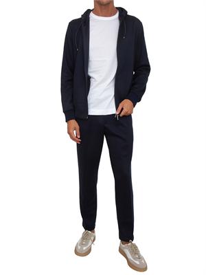 Pantalone tuta Aiace Galassi misto lana blu in UOMO
