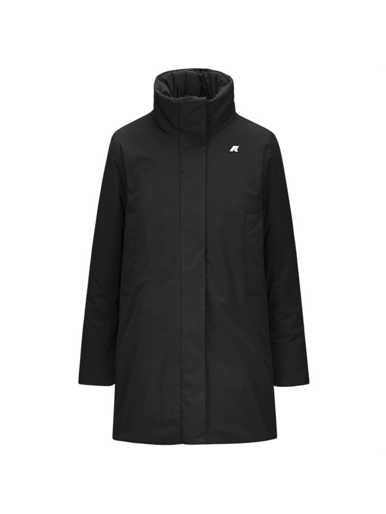 Giubbino Marla K-Way donna in tessuto nero