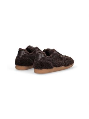 Sneakers Connor Liu Jo donna in tessuto teddy marrone in DONNA