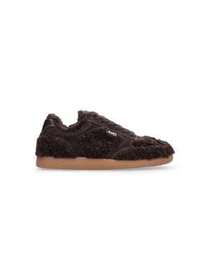 Sneakers Connor Liu Jo donna in tessuto teddy marrone in DONNA