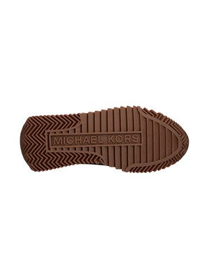 Sneakers Rhodes Trainer Michael Michael Kors donna in camoscio marrone in DONNA