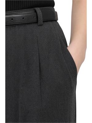 KOCCA Pantaloni grigi Eugen Kokka in misto viscosa in DONNA