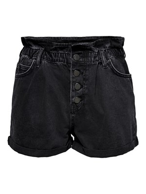 ONLY 15200196 Blk Onlcuba Short Nero Donna in Abbigliamento