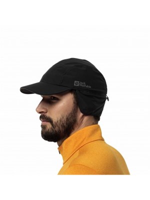 JACK WOLFSKIN 1906114 6000 Cappello Nero Unisex in Accessori