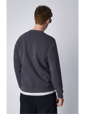 CHAMPION 219209 Es508 Felpa Girocollo Grigio Uomo in Abbigliamento