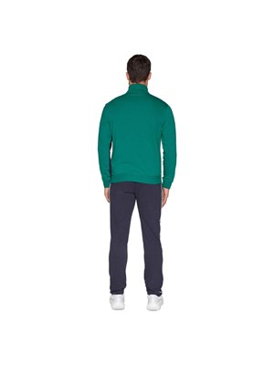 CHAMPION 219942 Gs571 Tuta Full Zip Verde-Nero Uomo in Abbigliamento