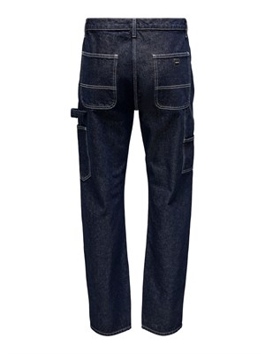 ONLY & SONS 22024974 Jeans D.B Onsedge Blu Uomo in Abbigliamento