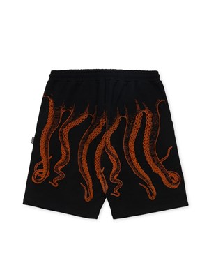 IUTER-OCTOPUS 22SOSS03 Berm.Blk Oct.Outli in Abbigliamento