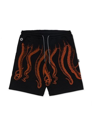 IUTER-OCTOPUS 22SOSS03 Berm.Blk Oct.Outli in Abbigliamento