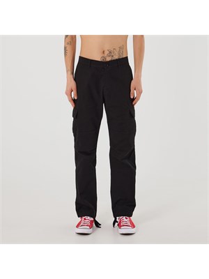 IUTER 23WICG01 Pant Blk Cargo Nero Uomo in Abbigliamento