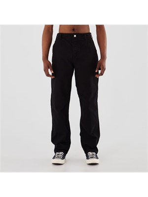 IUTER 23WIFP01 Pant Blk Carpenter Nero Uomo in Abbigliamento