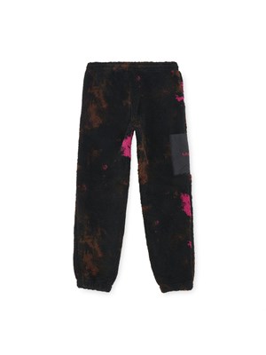 IUTER 23WISP46 Pant Blk Tiedye Fr Nero Uomo in Abbigliamento