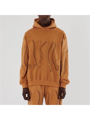 IUTER-OCTOPUS 23WOSH03 Fel.Cok Oct.Outlin Arancio Uomo in Abbigliamento