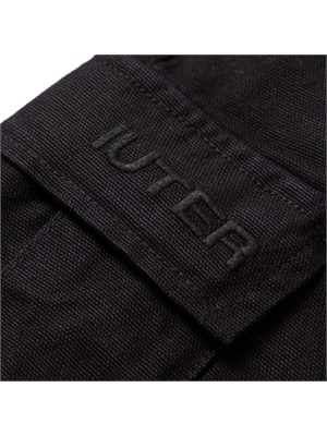 IUTER 24SICS02 Berm.Blk Cargo Cnv Nero Uomo in Abbigliamento