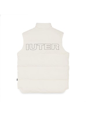 IUTER 24SIJV01 Gilet D.Wh  P Bianco Uomo in Abbigliamento