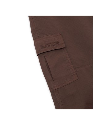 IUTER 24WICJ01 Pant Brwn Cargjog Marrone Uomo in Abbigliamento