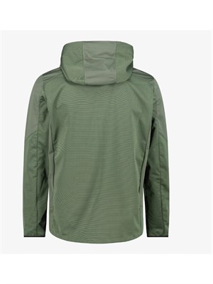 CMP 34A5267 E452 Giacca Capp Smont Verde Uomo in Abbigliamento