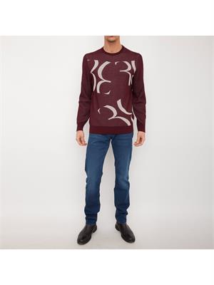 MAGLIA BILLIONAIRE BORDEAUX in UOMO