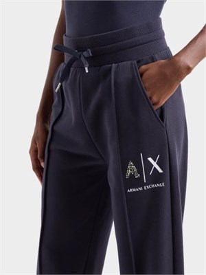 ARMANI EXCHANGE 3DYP75 Yjfez 1593 Pantalone Blu Donna in Abbigliamento