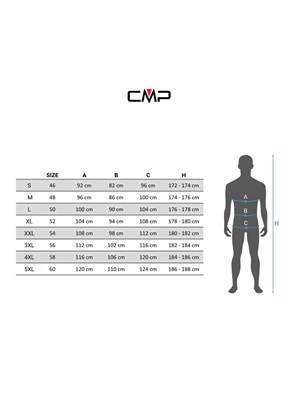 CMP 3W04407 91BG Salopette in Abbigliamento