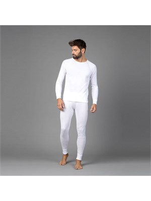 CMP 3Y07256 A001 Maglia Termica Ml Bianco Uomo in Abbigliamento