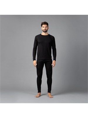 CMP 3Y07256 U901 Maglia Termica Ml Nero Uomo in Abbigliamento