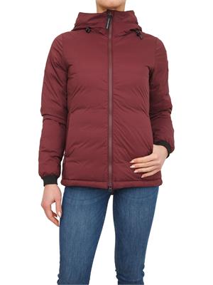 GIUBBINO CANADA GOOSE ROSSO in DONNA