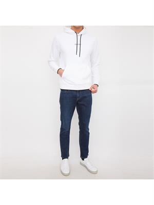 FELPA CALVIN KLEIN BIANCO in UOMO