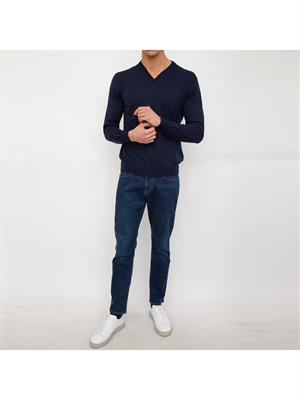 MAGLIA BRIONI BLU in UOMO