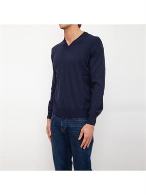 MAGLIA BRIONI BLU in UOMO