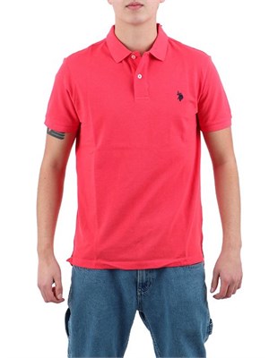 U.S. POLO SINCE 1890 67355 41029 352 King Polo Rosso Uomo in Abbigliamento