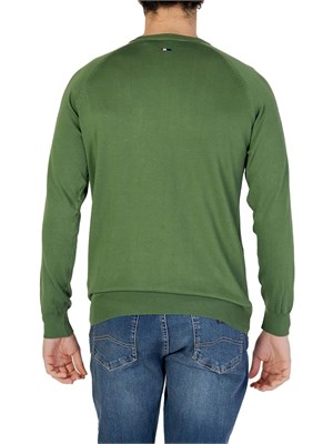 U.S. POLO SINCE 1890 67603 53568 441 Lin Maglia Verde Uomo in Abbigliamento