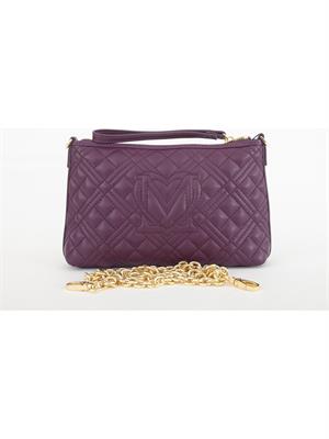 BORSA A SPALLA LOVE MOSCHINO VIOLA in DONNA
