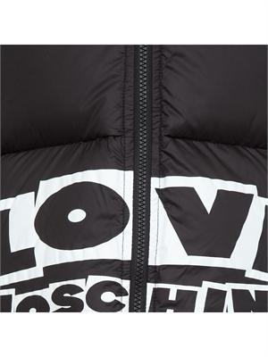 GIUBBINO LOVE MOSCHINO NERO in DONNA