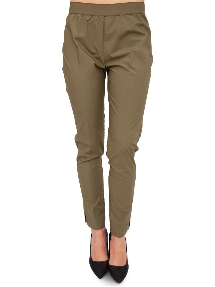 PANTALONE CASUAL TWIN-SET VERDE
