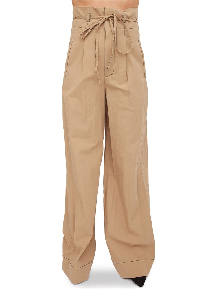 PANTALONE CASUAL TWIN-SET BEIGE