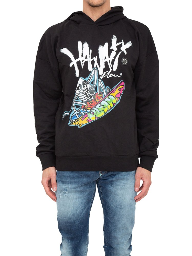 FELPA PHILIPP PLEIN NERO