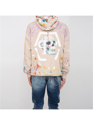 FELPA PHILIPP PLEIN BEIGE in UOMO