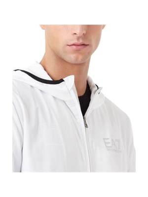 EA7 EMPORIO ARMANI 8NPB04 Pnn7Z 1100 Bomber Jkt Bianco Uomo in Abbigliamento