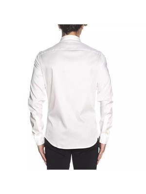 ARMANI EXCHANGE 8NZC49 Znyxz 1100 Camicia Bianco Uomo in Abbigliamento