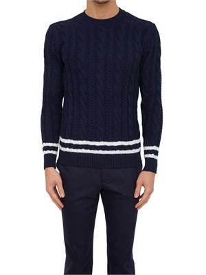 MAGLIA ELEVENTY BLU in UOMO