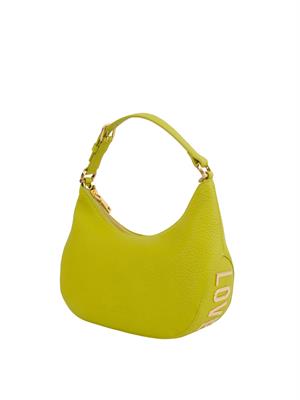 BORSA A SPALLA LOVE MOSCHINO VERDE in DONNA