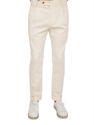 PANTALONE CASUAL BERWICH BIANCO in UOMO