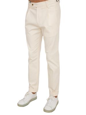 PANTALONE CASUAL BERWICH BIANCO in UOMO