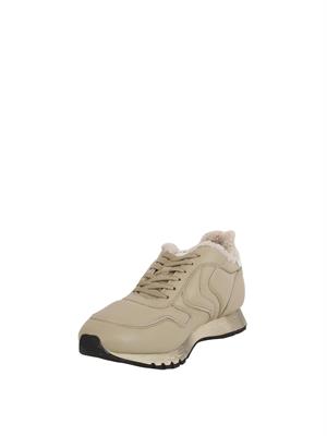 SNEAKERS VOILE BLANCHE BEIGE in UOMO