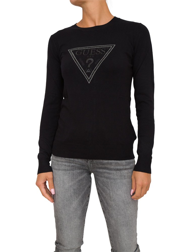MAGLIA GUESS JEANS NERO