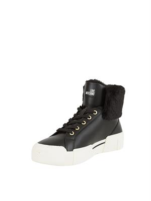 SNEAKERS LOVE MOSCHINO NERO in DONNA